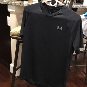 Under Armour Men's Charcoal Short Sleeve Tee